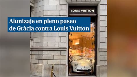 Robo con alunizaje en la tienda Louis Vuitton del centro de 